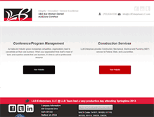 Tablet Screenshot of llbenterprisesllc.com